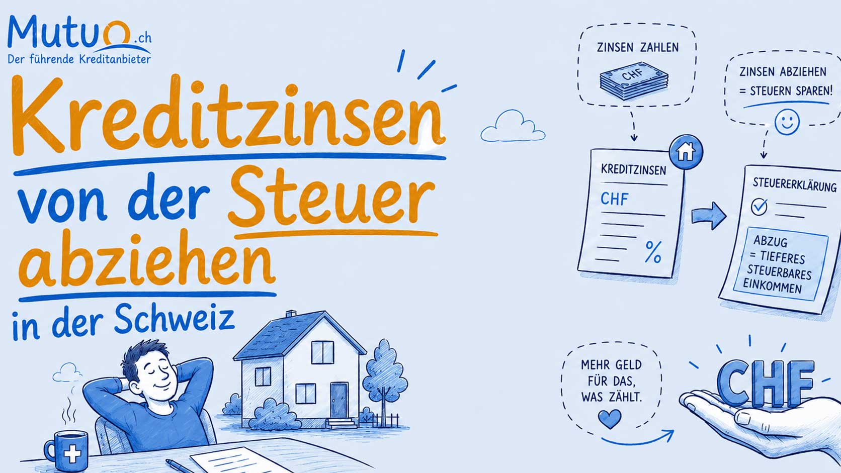 Kredit von Steuern abziehen in der Schweiz – Kreditzinsen und Steuererklärung